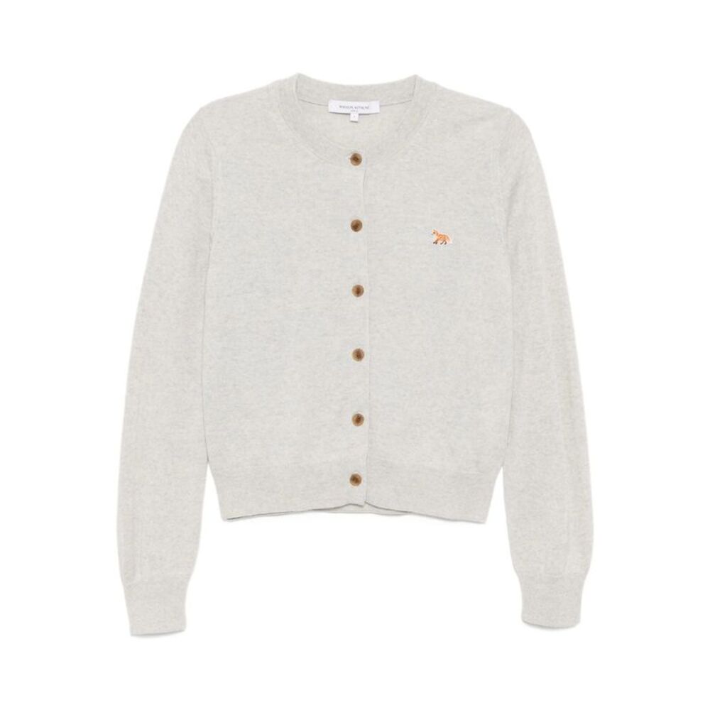 Maison Kitsuné Grey Knitwear - Cardigans Women